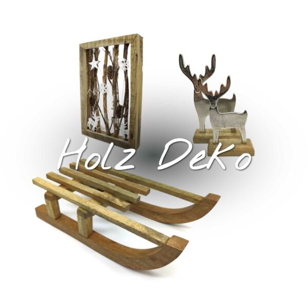 Holz Deko